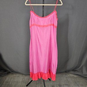 Guess Collection -- Silk Pink and Salmon Dress, Size 6